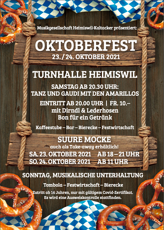 Oktoberfest Kaltacker-Heimiswil